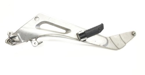 Left rear footrest and - footrest, plate