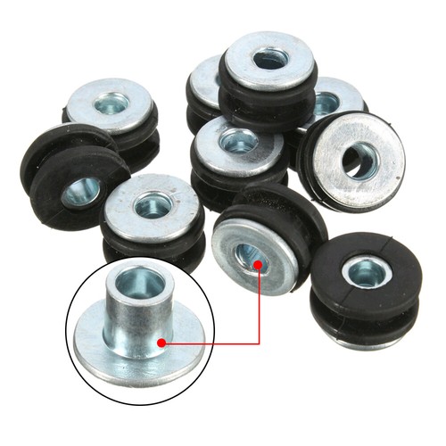 10x motorcycle rubber grommets - motorcycle,